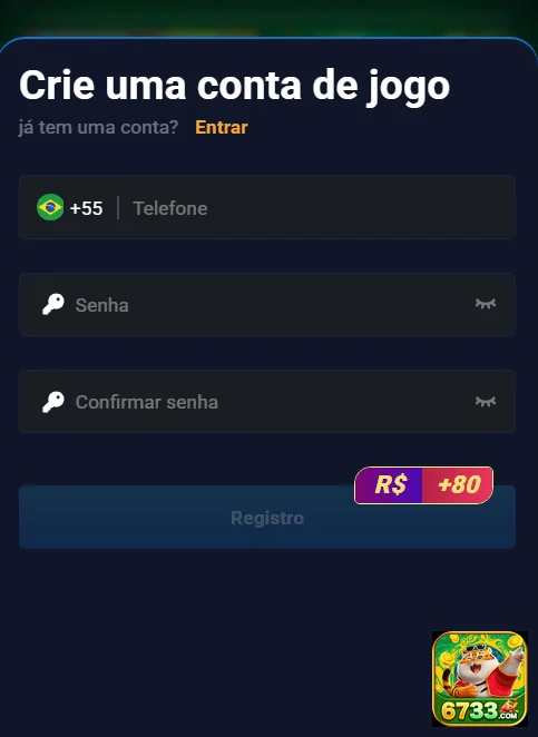 Jogador aproveitando jogos de slots em 6733.com